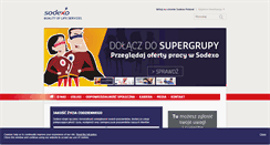 Desktop Screenshot of pl.sodexo.com