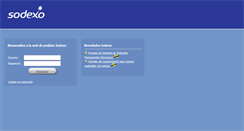 Desktop Screenshot of pedidos.sodexo.pe