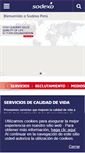 Mobile Screenshot of pe.sodexo.com