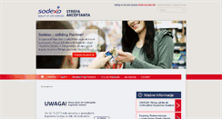 Desktop Screenshot of akceptant.sodexo.pl