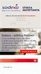 Mobile Screenshot of akceptant.sodexo.pl