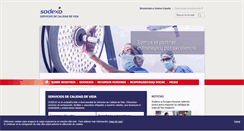Desktop Screenshot of es.sodexo.com